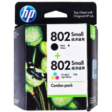 惠普(HP) CR312AA 802s黑色+802s彩色墨盒套装 (适用Deskjet1050 2050 1000 2000 1010 1510)