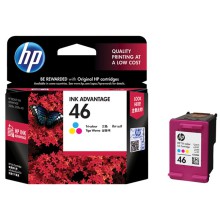 惠普(HP) CZ638AA 46彩色墨盒 (适用HP DJ 2020hc/2520hc)